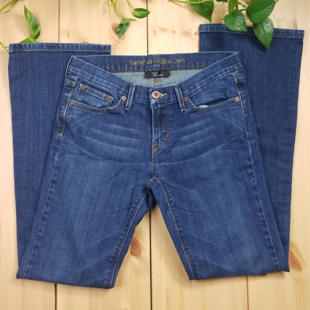 ☃Levi's 422 Boot Cut Denim Jeans | W 5/27 Short